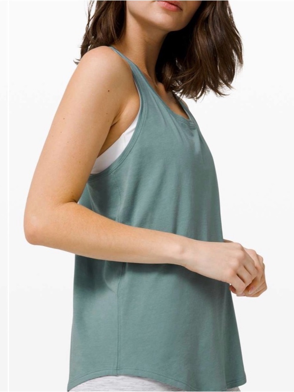 lululemon athletica Green Tank Top